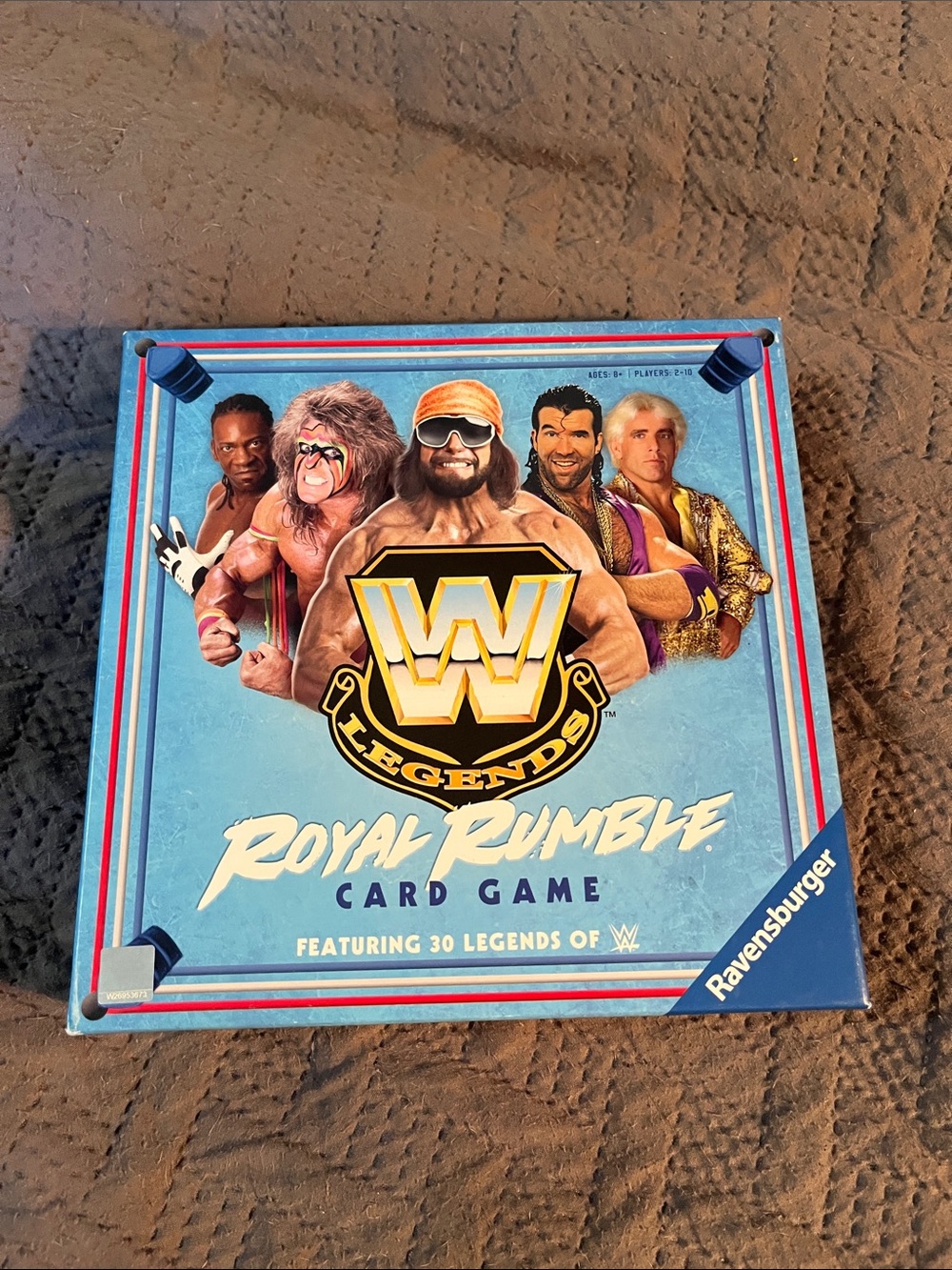 Ravensburger WWE Legends Royal Rumble Card Game - Blue and Gold